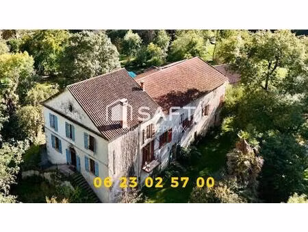 moulin d’exception du xixe siècle – domaine de rêve sur la gélise