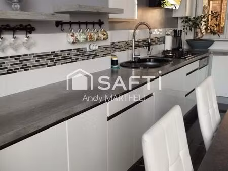 maison de ville 83m² - 2 chammbres - terrasse - jardin