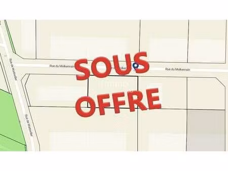 terrain constructible à vendre