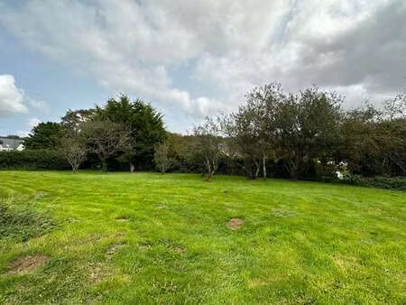 vente terrain à saint-urbain (29800) : à vendre / 590m² saint-urbain