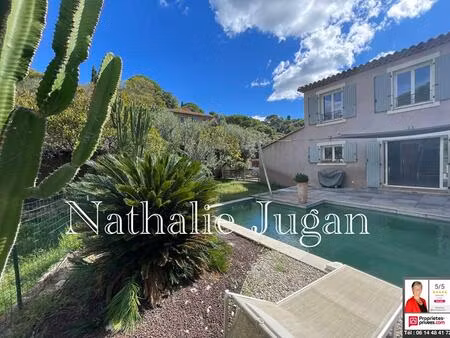 a vendre maison ollioules (var) 5 pièces de 120 m2 avec piscine et garage