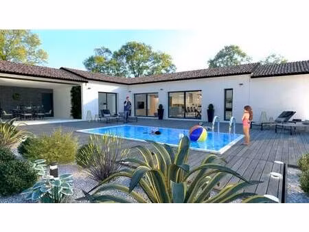 terrain avec maison neuve à vendre