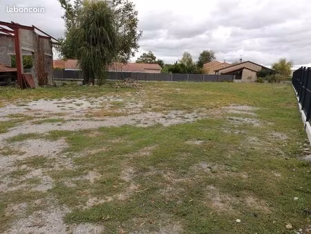 vente terrain constructible