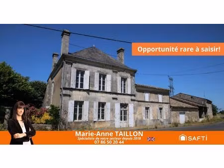 magnifique maison de maître avec plusieurs dependances sur 1.4 ha de terrain