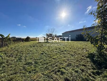 terrain constructible viabilisé à vendre