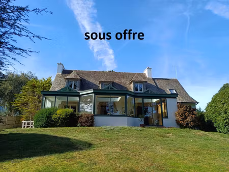 locquirec en impasse plage à pied  belle maison 3 chambres sur 1200 m2 de terrain.