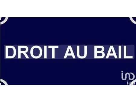 vente droit au bail 75 m²