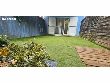 t1 meublé avec jardin privatif 680 hc??. pas de demande de dossier administratif - aides a