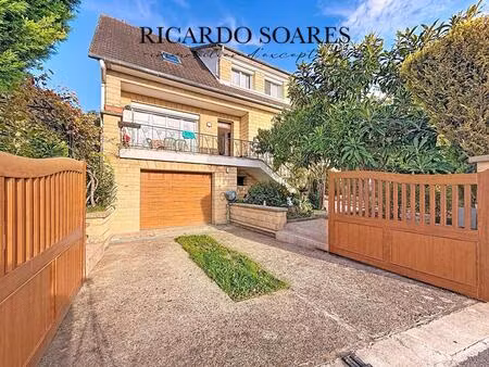 60870 rieux - maison familiale 204 m² au sol / sous-sol total 90 m² / 5 chambres + 1 burea