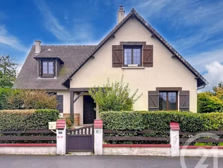 vente maison 7 pièces 123.45 m² à touffreville (14940)  295 000 €