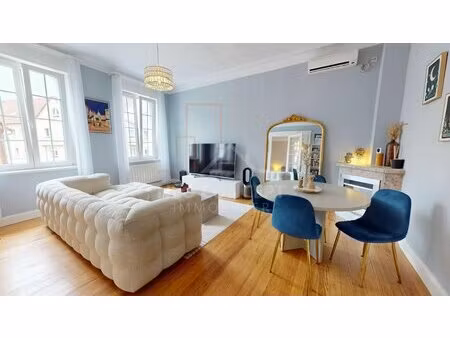 seltz - rare opportunité : appartement de caractère  lumineux et rénové  esprit haussmanni