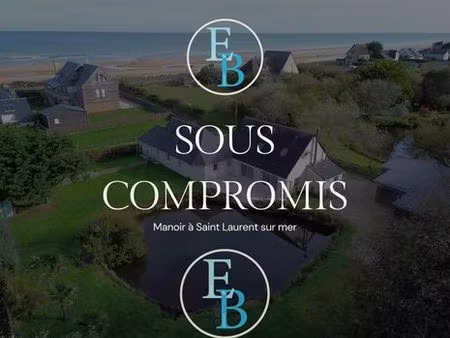 maison de prestige en vente colleville-sur-mer  france