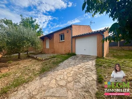 villa de plain-pied 4 pièces 97m2 sur 450m2 de terrain