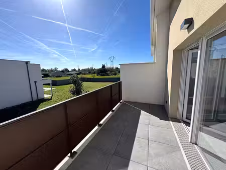 appartement 3 pièces 65m² + balcon + 2 parking ! roques-sur-garonne