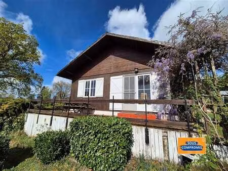 chalet avec terrain a batir