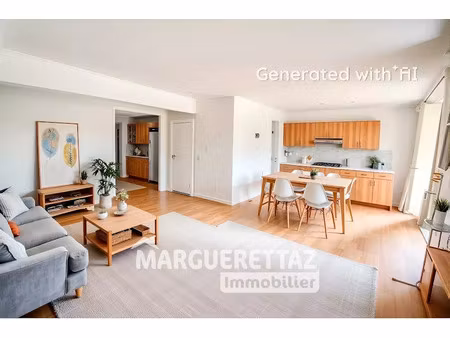 vente appartement 4 pièces 93 m² à la tour (74250)  290 000 €