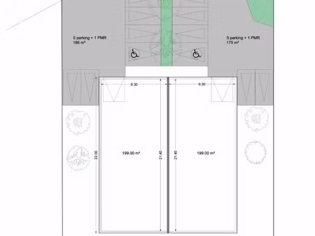 location local commercial 2 pièces