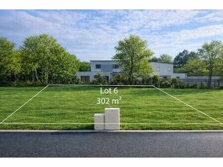 vente terrain à lanester (56600) : à vendre / 302m² lanester