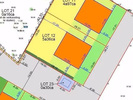 terrain à vendre à mechelen-bovelingen € 110.000 (kuivp) | zimmo