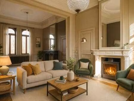 magnifique maison de maitre avec superbe jardin!