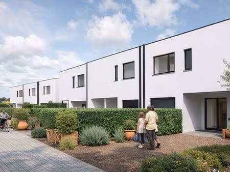 maisons nouvelle construites avec 3 chambres  jardin à lede. à impe à partir de € 479.000 