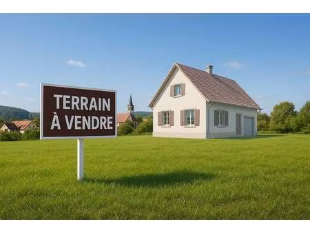 terrain constructible à vendre