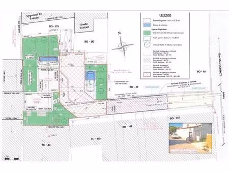 terrain constructible à vendre