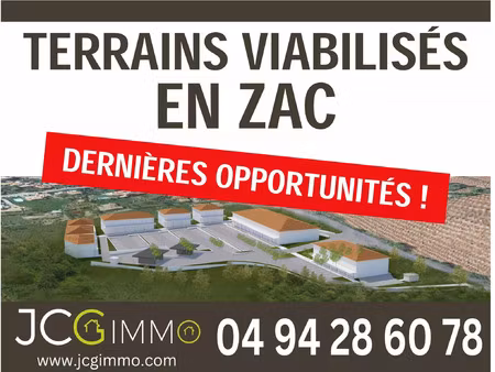 vente terrain 510 m² puget-ville (83390)