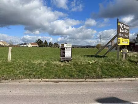 terrain constructible à vendre