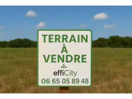 terrain constructible viabilisé à vendre