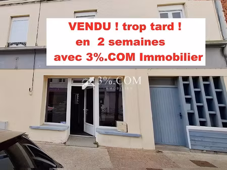 vente locaux professionnels 68 m² à friville-escarbotin (80130)  79 900 €