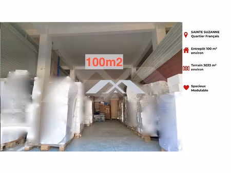 entrepôts modulables quartier français sainte-suzanne
