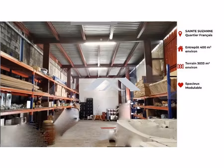 entrepôts modulables quartier français sainte-suzanne