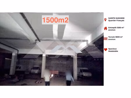 entrepôts modulables quartier français sainte-suzanne