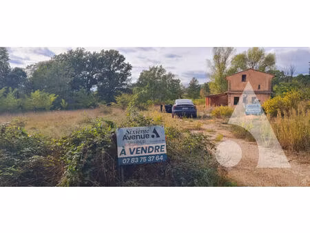 terrain à bâtir viabilisé à villecroze de 974m² lot 1