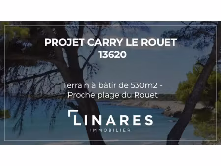vente terrain à carry-le-rouet (13620)  525 000 €