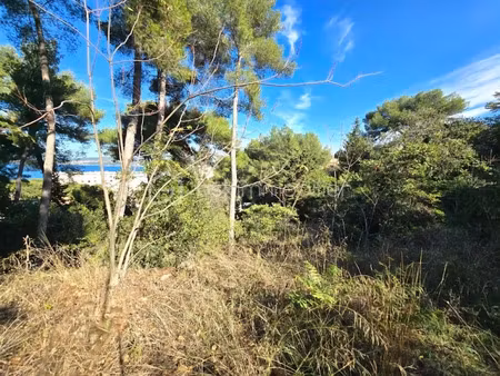 vente terrain 1419 m² à sète (34200)  395 000 €