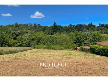 vente terrain 1147 m² à charbonnières-les-bains (69260)  397 000 €