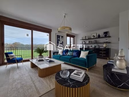 t5 en dernier étage avec balcon + cave + parking