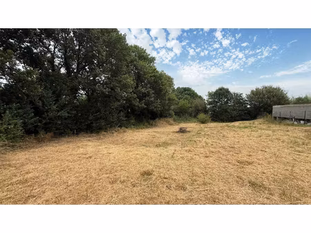 a vendre - sainte foy de peyrolieres - terrain constructible de 1213m² au calme