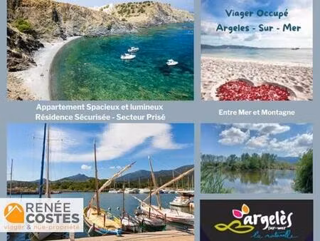 viager occupé - f80 ans - argeles sur mer (66700)