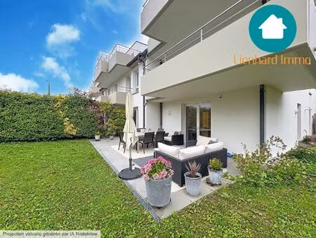 rare à la wantzenau appartement rez-de-jardin 117m2 avec garage