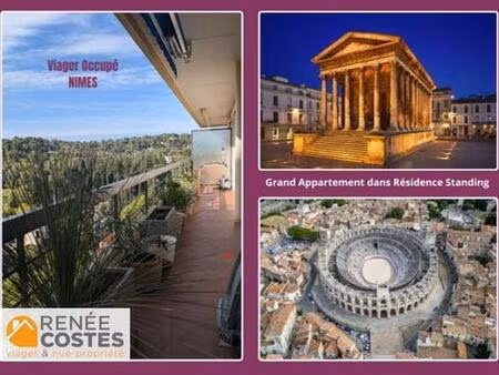 viager occupé - h76 ans - nimes (30900)