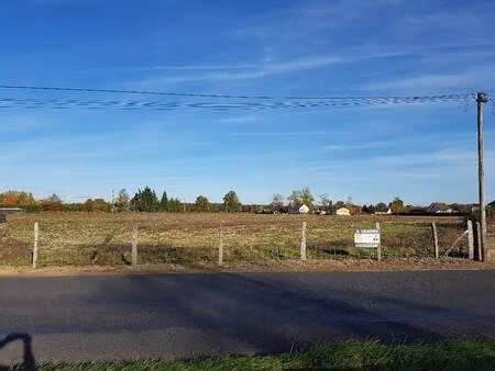 terrain constructible à vendre