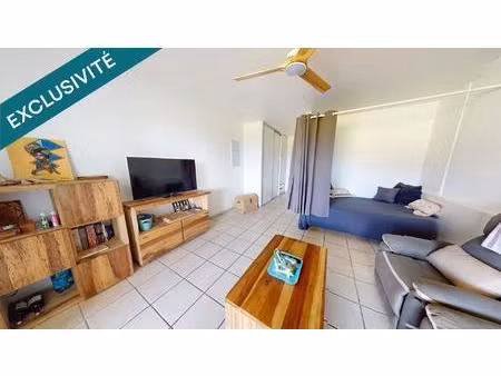 grand t1 meublé et équipé  marina du marin