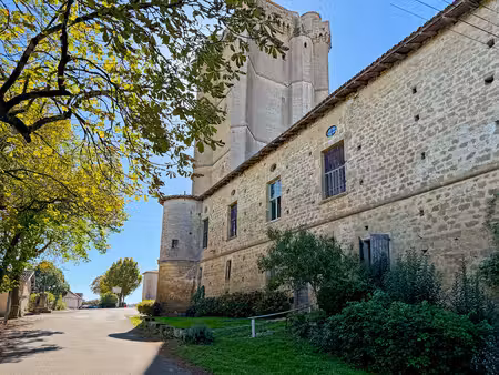 dpt gers (32)  à vendre bassoues  partie du château  174 m2 avec jardin 5000 m2 et piscine