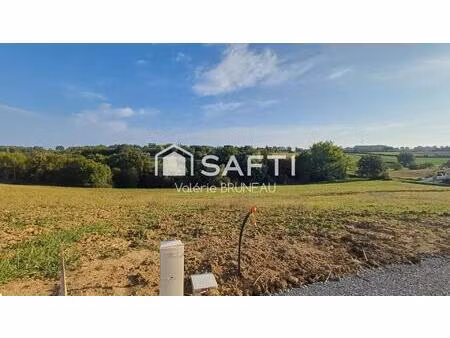 terrain a batir 1300 m2 / viabilise / calme