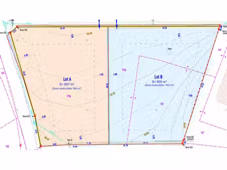 achat terrain 900m² seyssel 74910