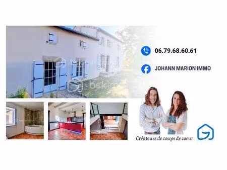 maison en pierre de 181 m² à saint-vincent-la-chatre