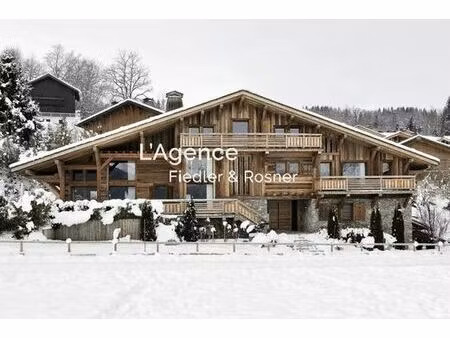 chalet de luxe de 800 m2 en location combloux  france